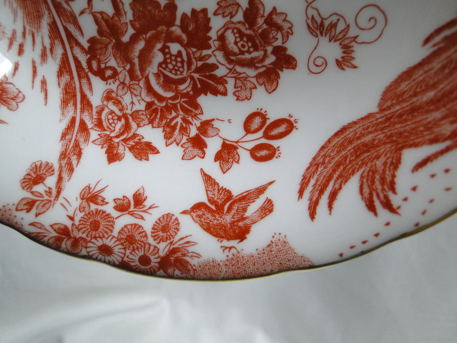 Royal Crown Derby Red Aves, Birds: Coupe Cereal Bowl (s), 6 1/2" x 1 1/8"