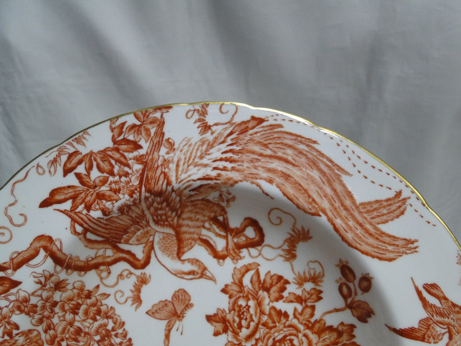 Royal Crown Derby Red Aves, Birds: Scalloped Rim Soup Bowl (s), 8 1/4" x 1 1/4"