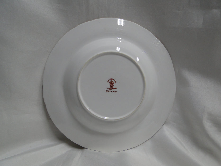 Royal Crown Derby Red Aves, Birds: Scalloped Rim Soup Bowl (s), 8 1/4" x 1 1/4"