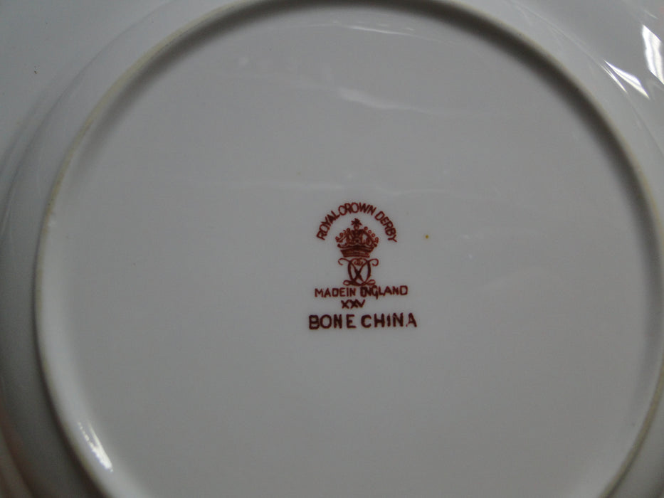 Royal Crown Derby Red Aves, Birds: Scalloped Rim Soup Bowl (s), 8 1/4" x 1 1/4"