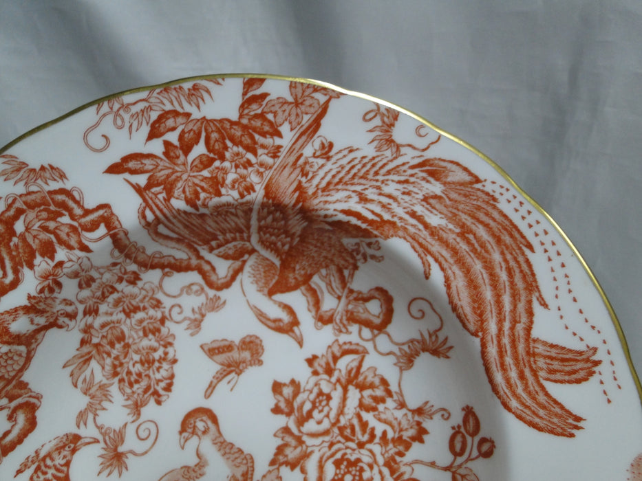Royal Crown Derby Red Aves, Birds: Scalloped Rim Soup Bowl (s), 8 1/4" x 1 1/4"