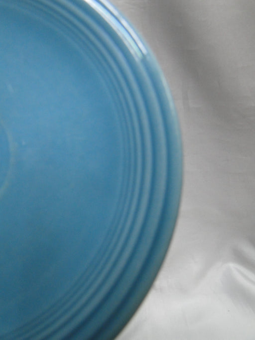 Fiesta: Turquoise Bread Plate, 6 3/8", No Backstamp, Wear