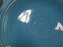Fiesta: Turquoise Bread Plate, 6 3/8", No Backstamp, Wear