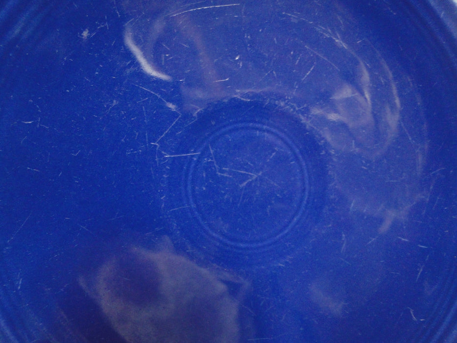 Fiesta: Cobalt Blue Bread Plate (s), 6 3/8",  No Backstamp, Wear