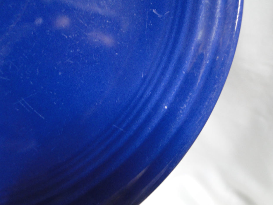 Fiesta: Cobalt Blue Bread Plate (s), 6 3/8",  No Backstamp, Wear