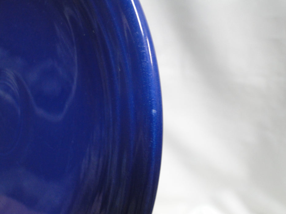 Fiesta: Cobalt Blue Bread Plate (s), 6 3/8",  No Backstamp, Wear