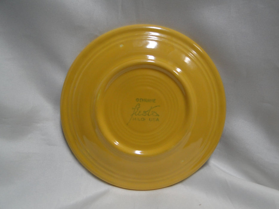 Homer Laughlin Fiesta (Old): Yellow Bread Plate, 6 3/8"