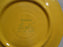 Homer Laughlin Fiesta (Old): Yellow Bread Plate, 6 3/8"