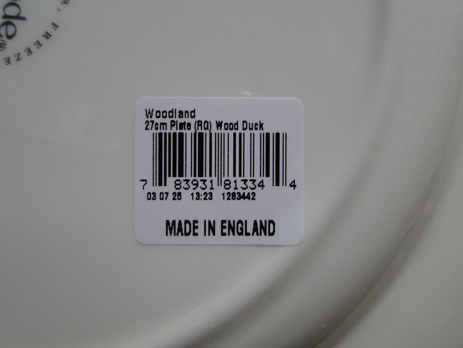 Spode Woodland Wood Duck, England: NEW Dinner Plate (s), 10 1/2", Box