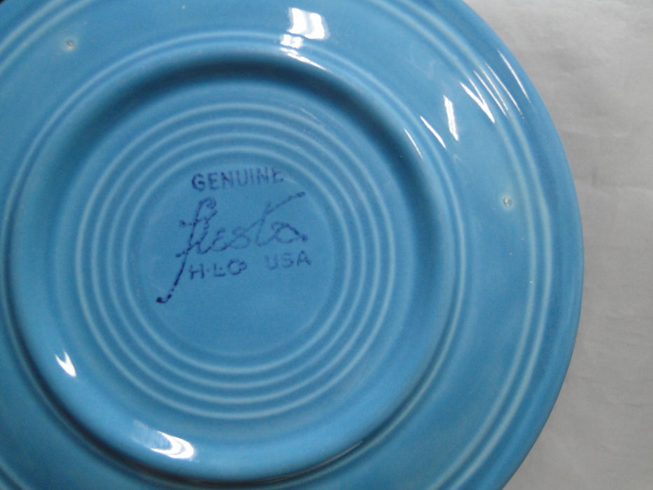 Homer Laughlin Fiesta (Old): Turquoise Bread Plate (s), 6 3/8"