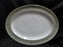 Royal Doulton English Renaissance, Green Scrolls: Oval Serving Platter 16" x 12"