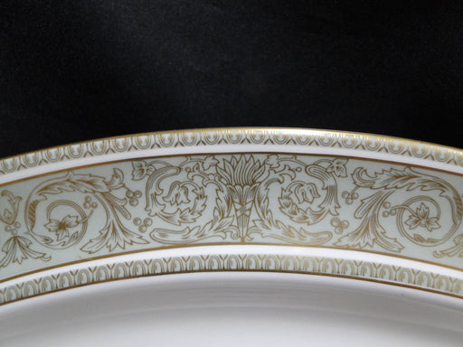 Royal Doulton English Renaissance, Green Scrolls: Oval Serving Platter 16" x 12"