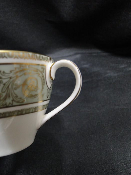Royal Doulton English Renaissance, Green Scrolls: Demitasse Cup & Saucer (s), 2"