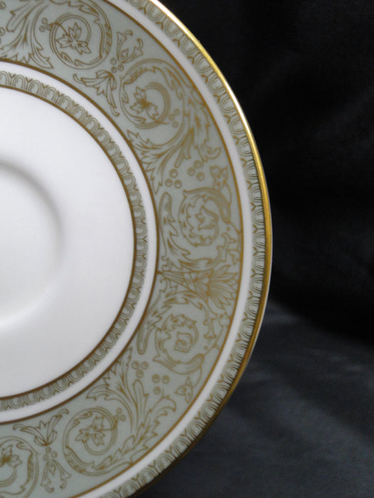 Royal Doulton English Renaissance, Green Scrolls: Demitasse Cup & Saucer (s), 2"