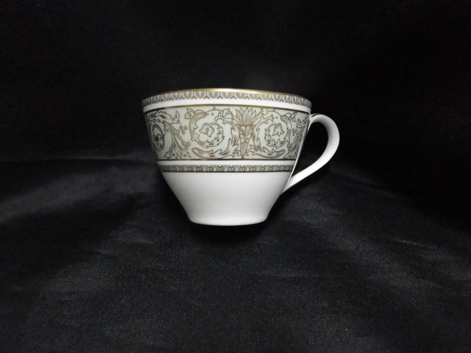 Royal Doulton English Renaissance, Green Scrolls: Demitasse Cup & Saucer (s), 2"