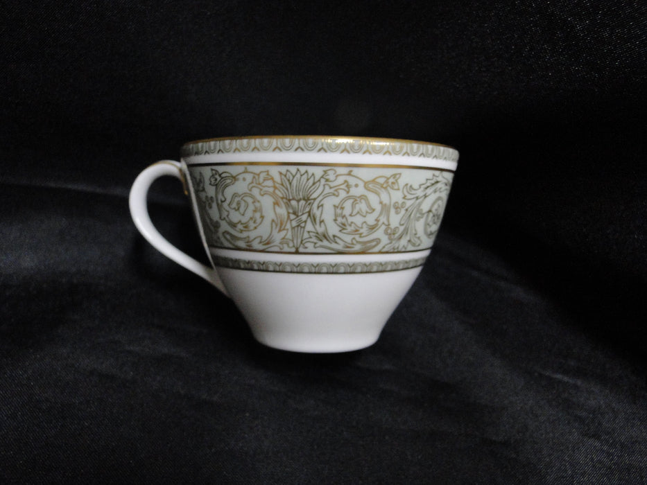 Royal Doulton English Renaissance, Green Scrolls: Demitasse Cup & Saucer (s), 2"