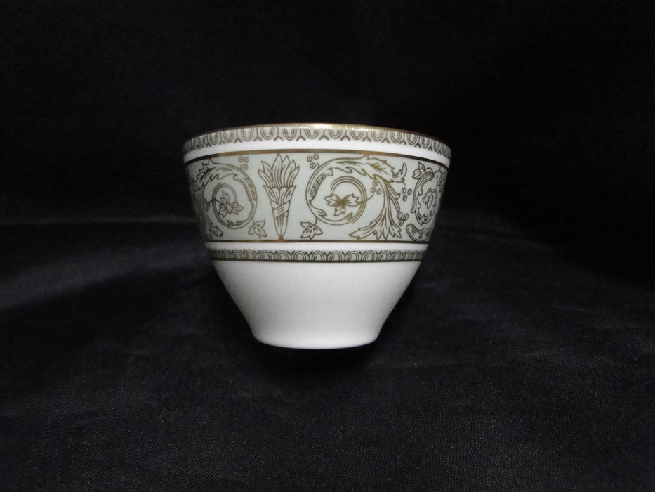 Royal Doulton English Renaissance, Green Scrolls: Demitasse Cup & Saucer (s), 2"