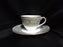 Royal Doulton English Renaissance, Green Scrolls: Demitasse Cup & Saucer (s), 2"