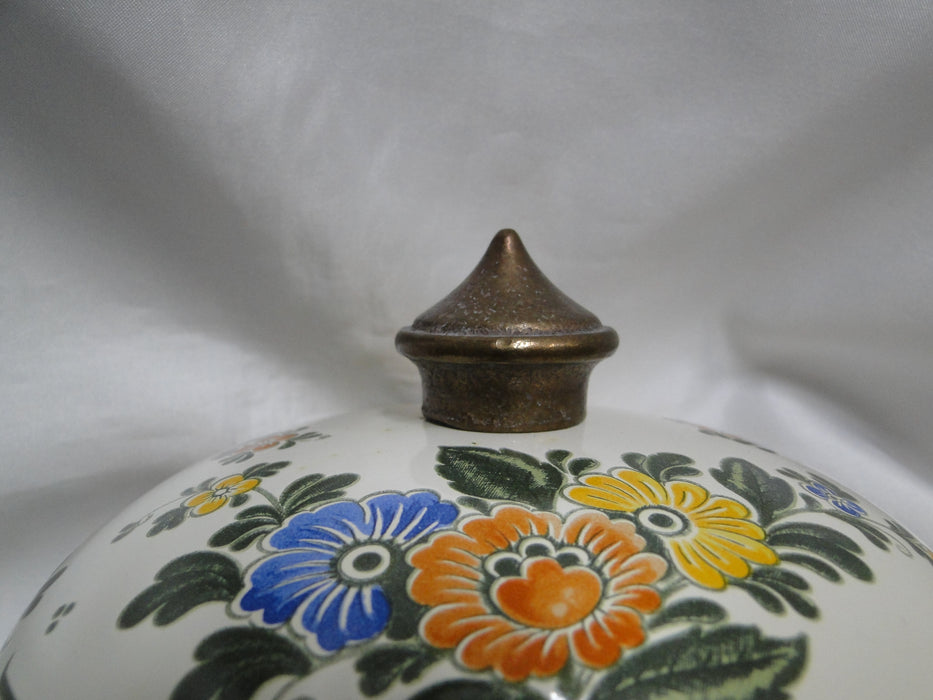 Villeroy & Boch Alt Amsterdam, Florals: Metal Casserole & Lid, 2 Qt, 7" Diam