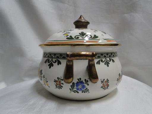 Villeroy & Boch Alt Amsterdam, Florals: Metal Casserole & Lid, 2 Qt, 7" Diam