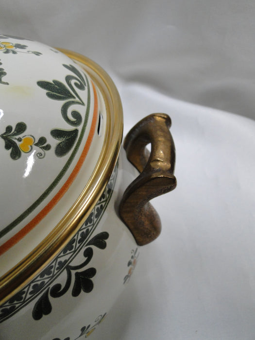 Villeroy & Boch Alt Amsterdam, Florals: Metal Casserole & Lid, 2 Qt, 7" Diam