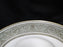 Royal Doulton English Renaissance, Green Scrolls: Gravy Boat w/ Separate Plate