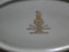 Royal Doulton English Renaissance, Green Scrolls: Gravy Boat w/ Separate Plate