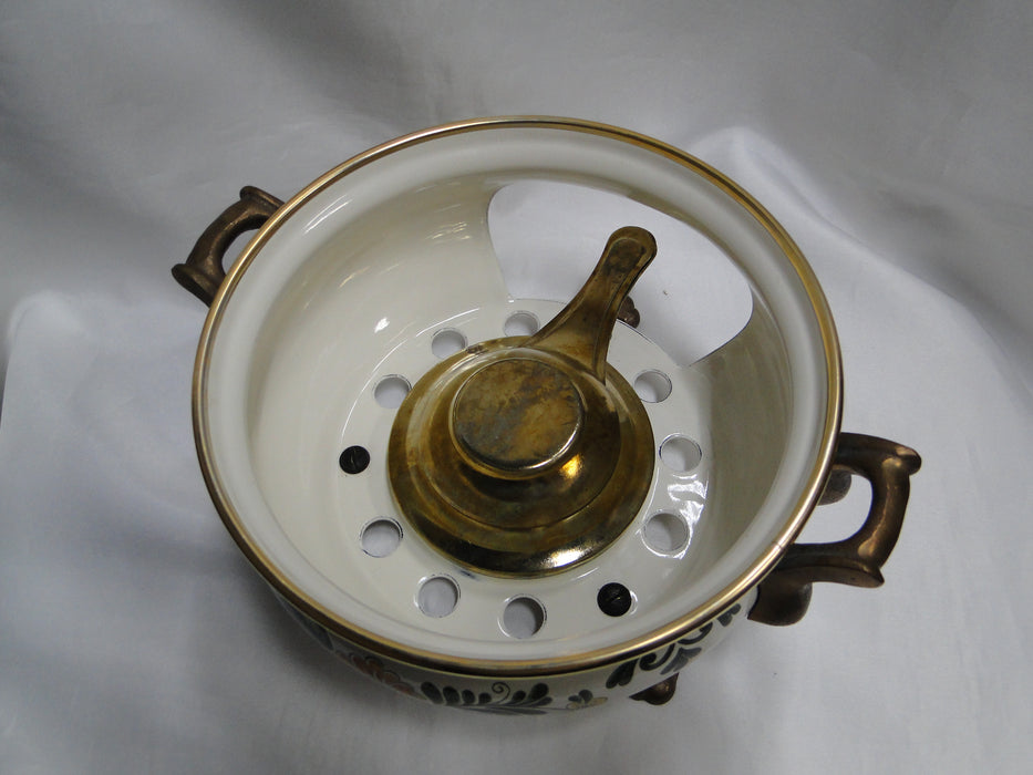 Villeroy & Boch Alt Amsterdam, Florals: Metal Warmer Stand for Kettle /Casserole