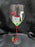 Block 12 Days of Christmas: "7 Swans" Water or Wine Goblet, 9 1/8"