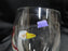 Block 12 Days of Christmas: "7 Swans" Water or Wine Goblet, 9 1/8"