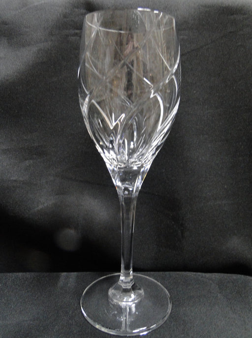 Mikasa Olympus, Swirl Cuts: Water or Wine Goblet (s), 9" Tall