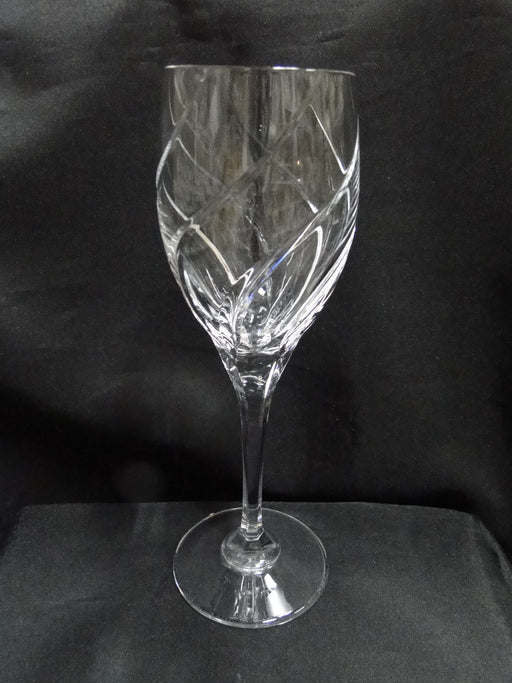 Mikasa Olympus, Swirl Cuts: Water or Wine Goblet (s), 9" Tall