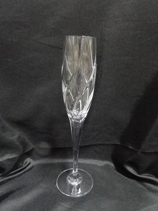 Mikasa Olympus, Swirl Cuts: Champagne Flute (s), 10 5/8" Tall