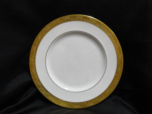 Wedgwood Ascot: White, Gold Encrusted: Dinner Plate (s), 10 3/4"