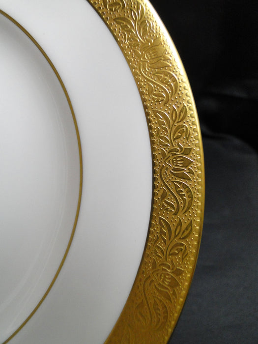 Wedgwood Ascot: White, Gold Encrusted: Salad Plate (s), 8"