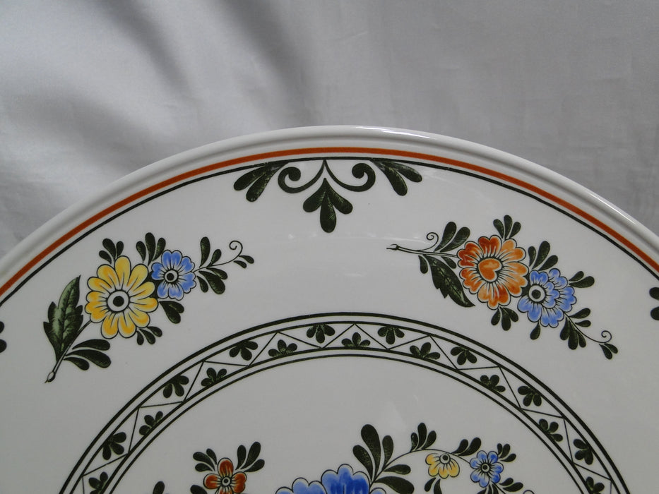 Villeroy & Boch Alt Amsterdam, Florals: Deep Round Platter / Bowl, 12 1/8"