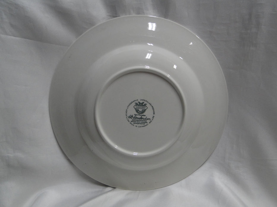 Villeroy & Boch Alt Amsterdam, Florals: Deep Round Platter / Bowl, 12 1/8"