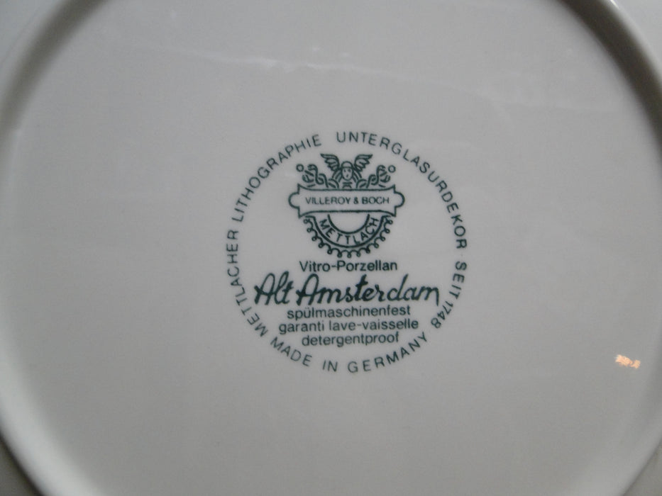 Villeroy & Boch Alt Amsterdam, Florals: Deep Round Platter / Bowl, 12 1/8"
