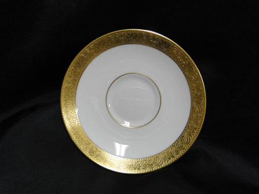 Wedgwood Ascot: White, Gold Encrusted: 5 3/4" Saucer Only