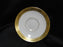 Wedgwood Ascot: White, Gold Encrusted: 5 3/4" Saucer Only