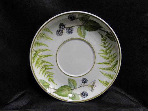 Villeroy & Boch Forsa, Berries & Leaves: 6 3/4" Breakfast Saucer Only, No Cup