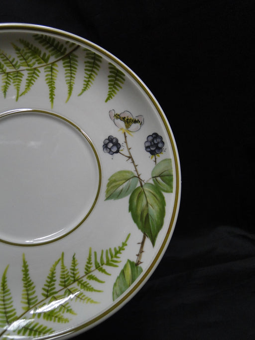 Villeroy & Boch Forsa, Berries & Leaves: 6 3/4" Breakfast Saucer Only, No Cup