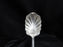 International Silver Rosalie Silverplate Flatware: Sugar Shell Spoon, 6"