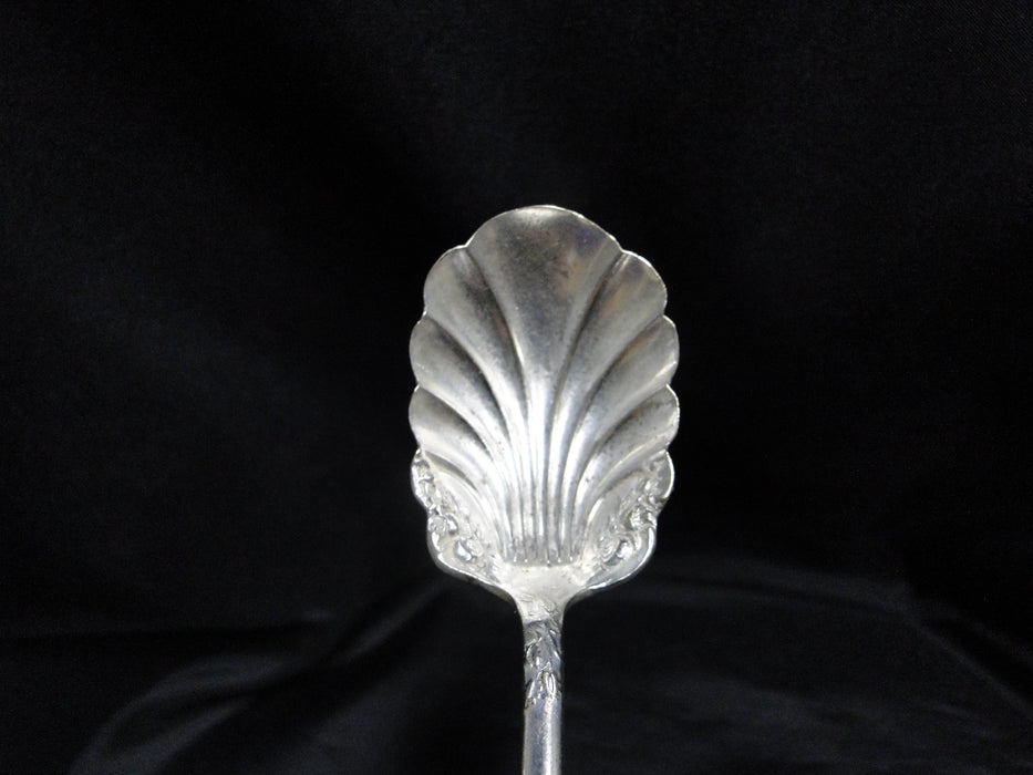 International Silver Rosalie Silverplate Flatware: Sugar Shell Spoon, 6"