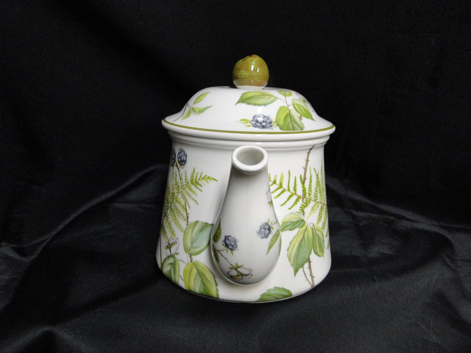 Villeroy & Boch Forsa, Berries & Leaves: Teapot & Lid, 5 Cup Capacity