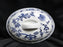 Blue Danube, Blue Onion: Oval Casserole & Lid, 9 1/2" x 7" x 4 3/4", 1.5 Quart