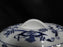 Blue Danube, Blue Onion: Oval Casserole & Lid, 9 1/2" x 7" x 4 3/4", 1.5 Quart