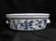 Blue Danube, Blue Onion: Oval Casserole & Lid, 9 1/2" x 7" x 4 3/4", 1.5 Quart