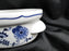 Blue Danube, Blue Onion: Oval Casserole & Lid, 9 1/2" x 7" x 4 3/4", 1.5 Quart