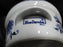 Blue Danube, Blue Onion: Oval Casserole & Lid, 9 1/2" x 7" x 4 3/4", 1.5 Quart